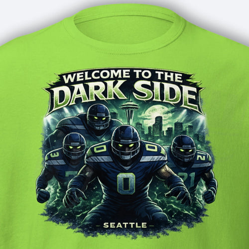 2026 World Champs Shirt Seahawks Welcome To THE DARK SIDE Seattle Football Shirt