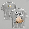 Cubone T-Shirt Heavyweight Cotton Anime Oversized Men Clothing Gift Birthday