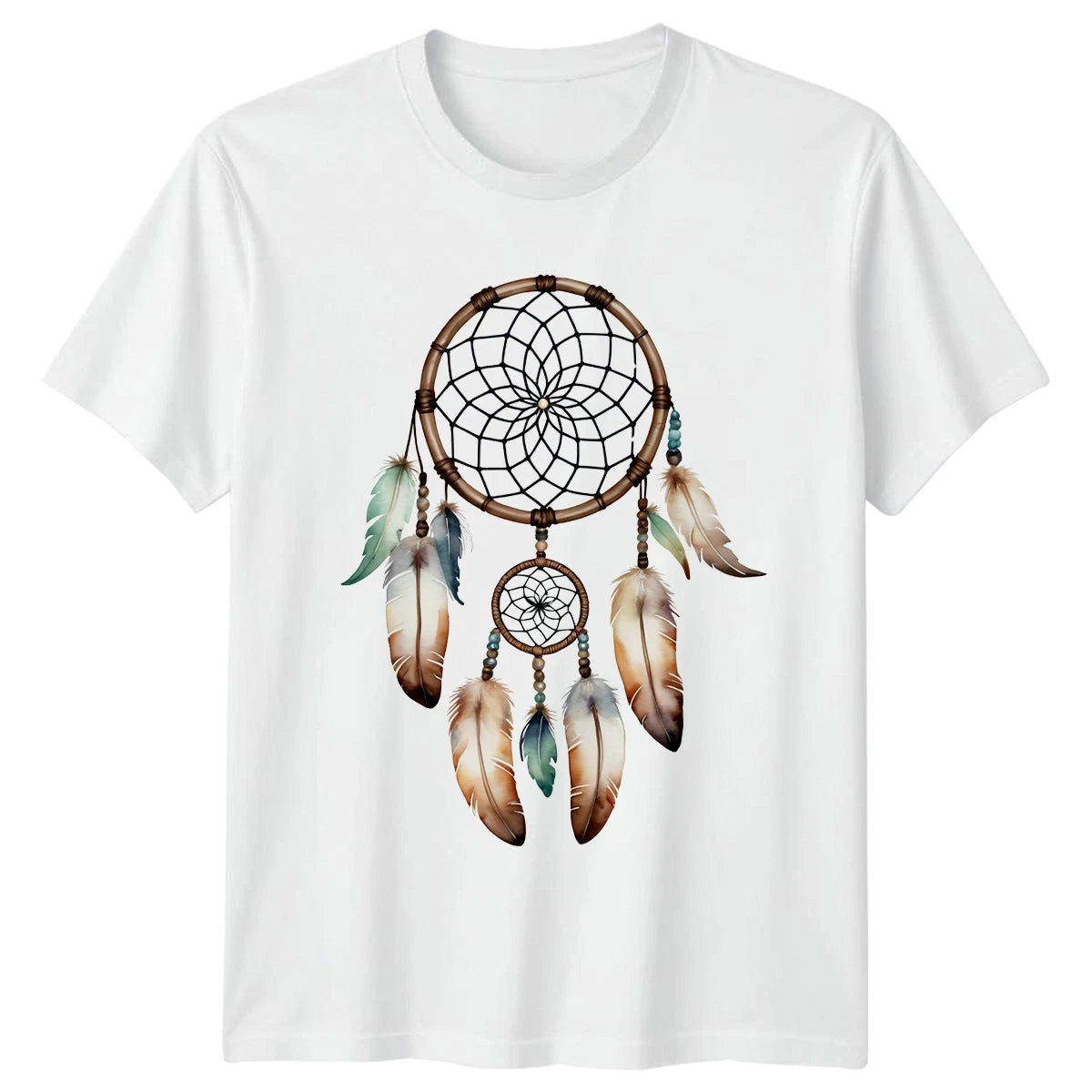 Dream Catcher Cultural Symbols Bohemian Graphic Tee Unisex Mens Womens T Shirt