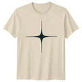 Abstract Minimalist Star Symbol T-Shirt Minimalism Abstract Design
