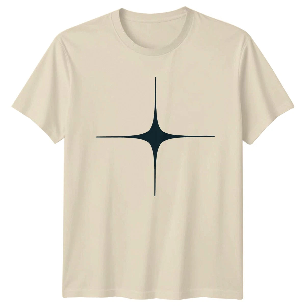 Abstract Minimalist Star Symbol T-Shirt Minimalism Abstract Design