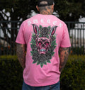 SULLEN CLOTHING SKULL BUNNY 26 PINK PREMIUM T-SHIRT