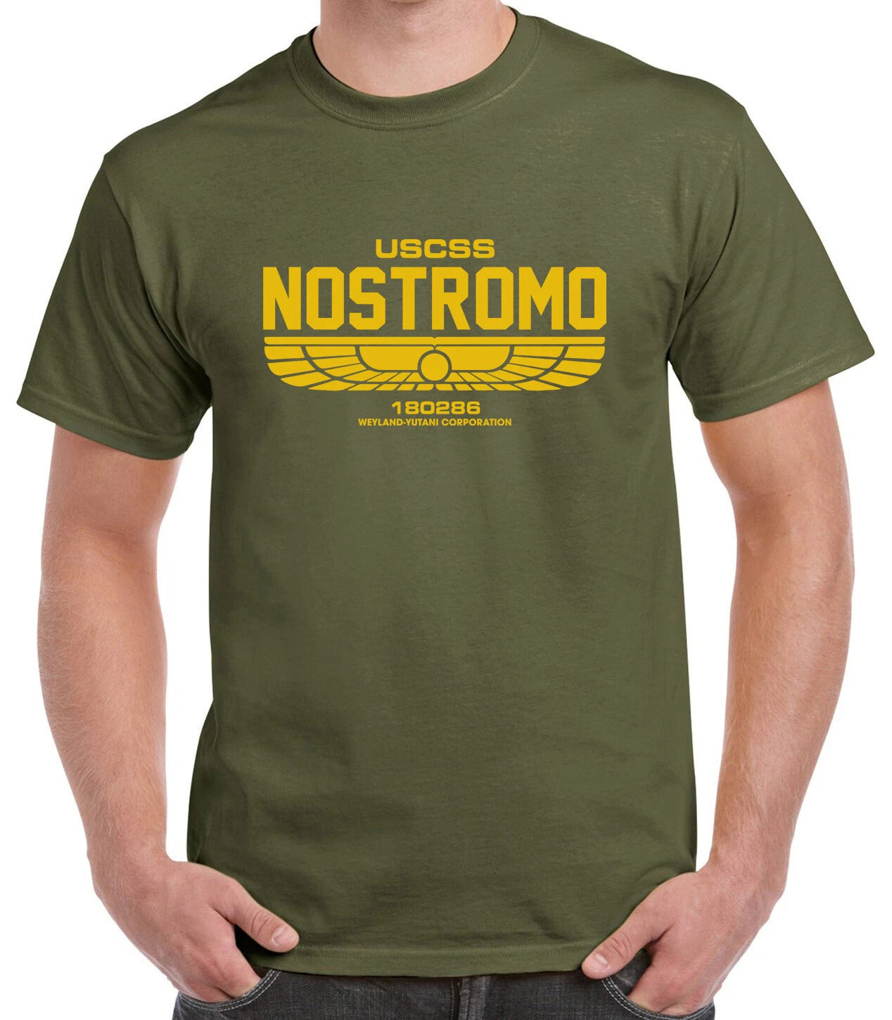 Alien T-shirt Nostromo 180286 USCSS Weyland-Yutani Film Movie