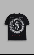 DARC SPORT FEAR IS MY ALLY "PREMIUM" OVERSIZED TEE IN BLACK LARGE