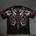 Breathedivinity Cotton Sport-Style Loose-Fitting T-Shirt