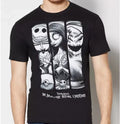 The Nightmare Before Christmas 3 Panel Character T- Shirt New