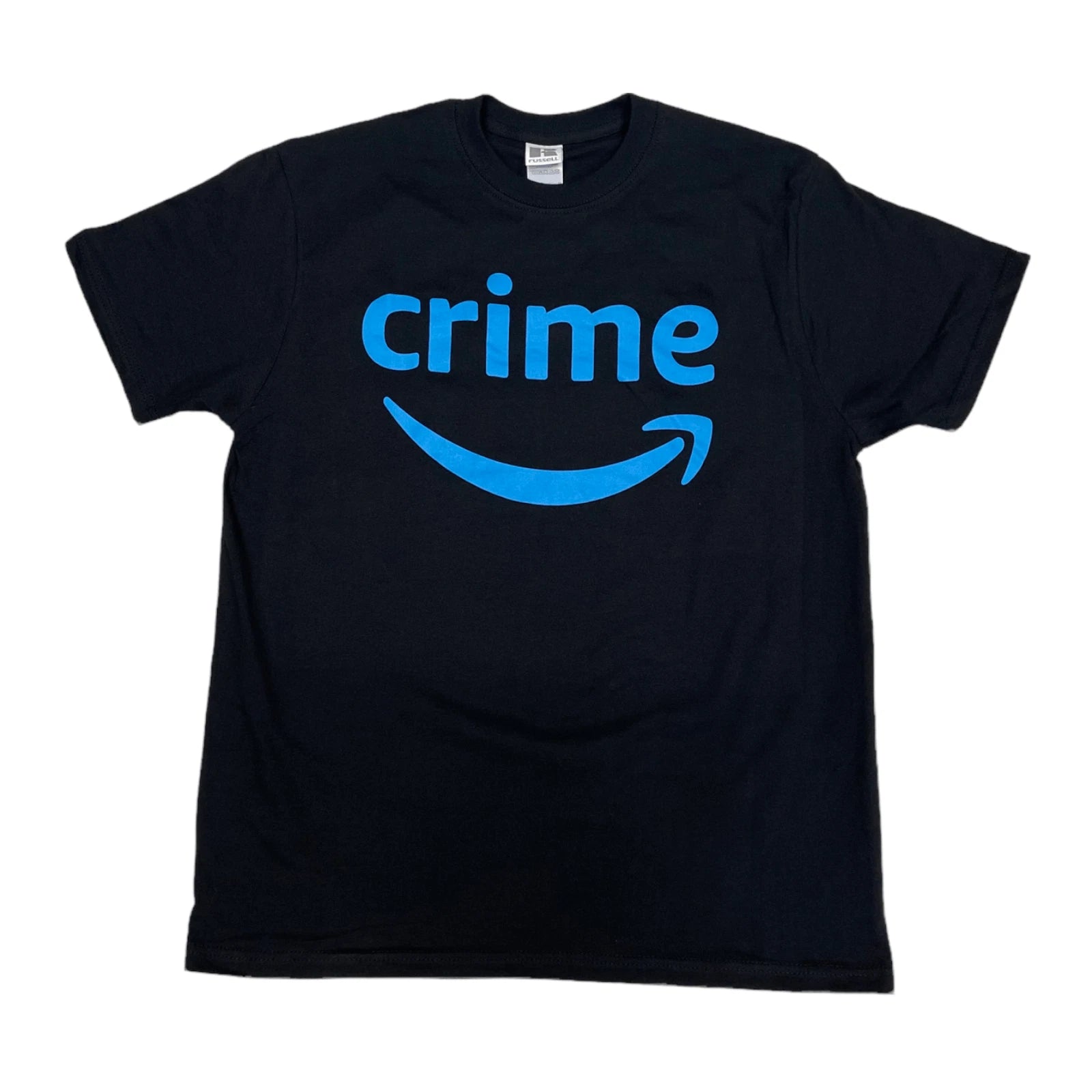 Amazon Prime Crime T-Shirt Black Graphic Tee - Coachella Julian Casablancas