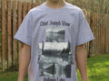 Wallowa Lake Custom Made Photo-print tee-shirt, women/men, size S, gray