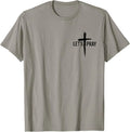 (Both side) Need Prayer Tap My Shoulder Bible Verse Christian T-Shirt