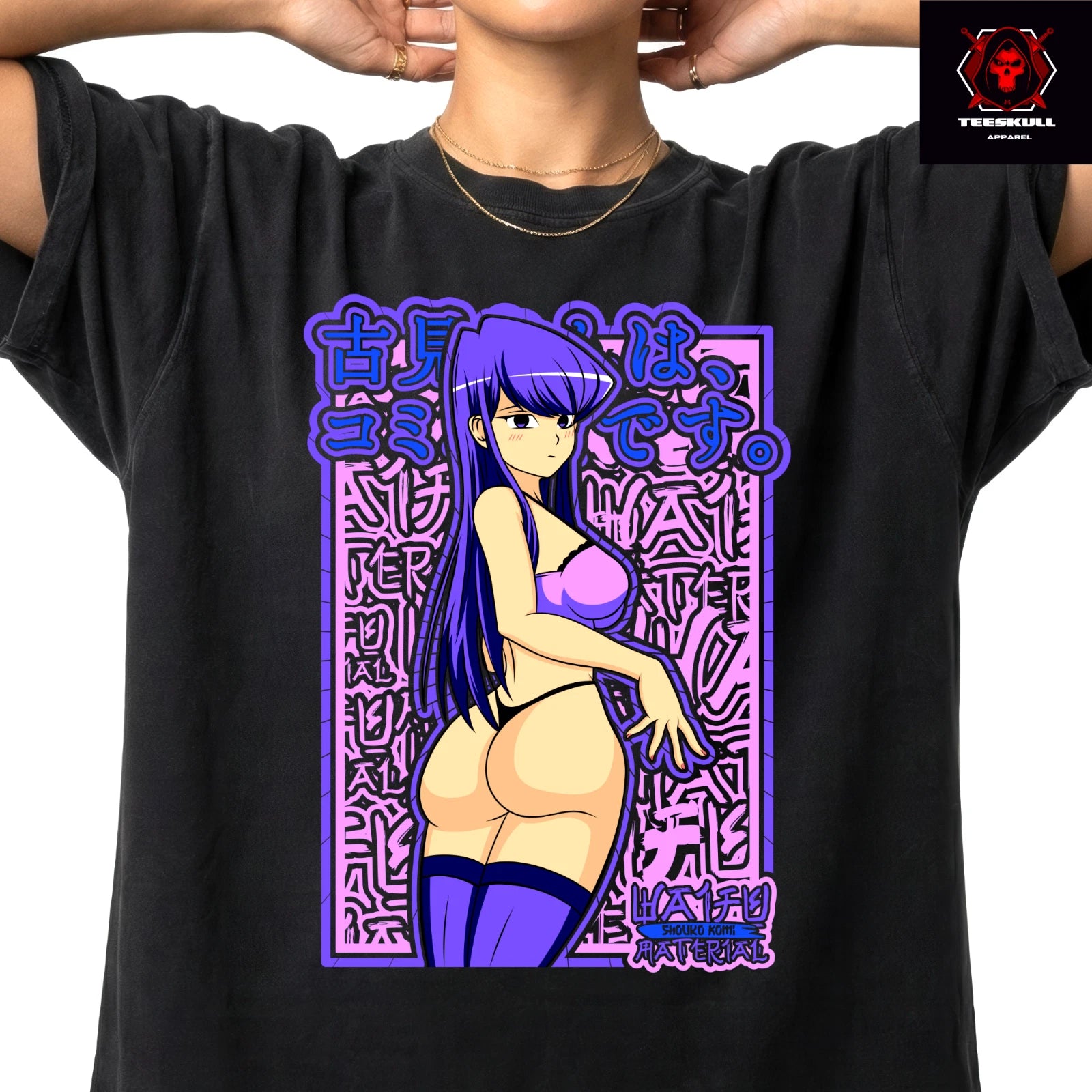 Komi Shouko 'Komi Can't Communicate' Anime Unisex Premium Cotton T-Shirt 🔥