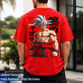 Ultra Instinct Anime Graphic Oversized Fit T-Shirt Dragon Streetwear Unisex Tee
