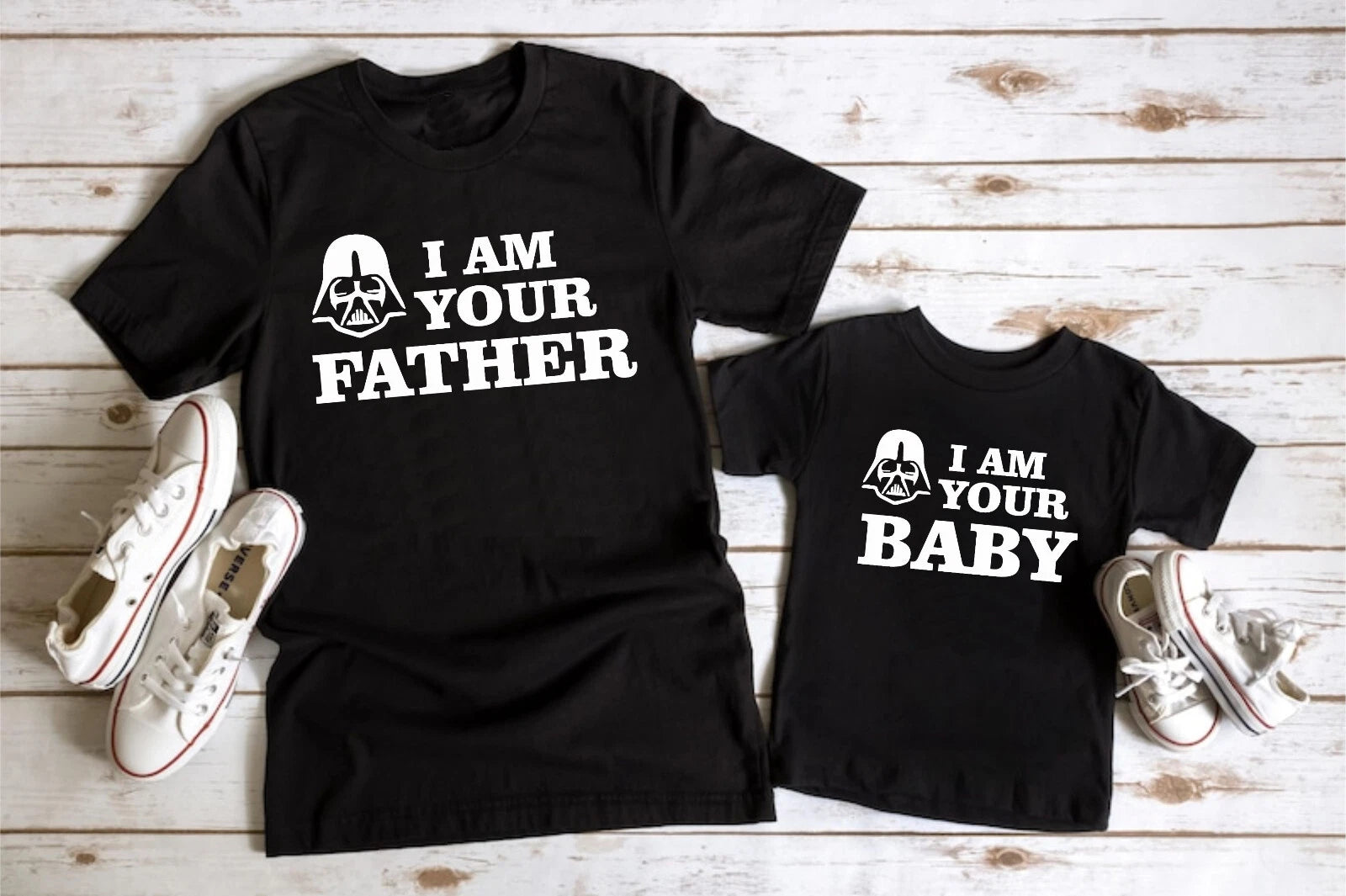 I Am Your Baby and I Am Your Father TShirt, Matching Father Baby Present Tee Top
