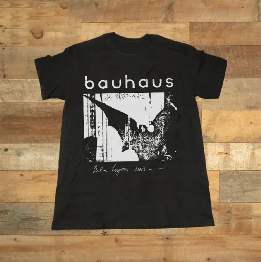 Bauhaus Bela Lugosi Dead Goth Band Unisex Cotton T-Shirt Full Size