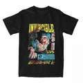 Invincible T-Shirt Cartoon Series Cotton Graphic Print Unisex Tees Invincible