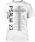 Psalms 23 T-Shirt Made in the USA Size S to 5XL