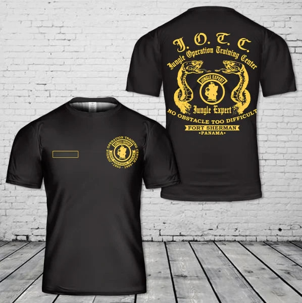 Custom Name Jungle Operations Training Center - JOTC - Fort Sherman, Panama T-Sh