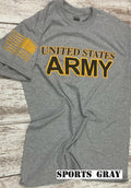 Men's Army Military T-shirt DD-214. Army Logo 112