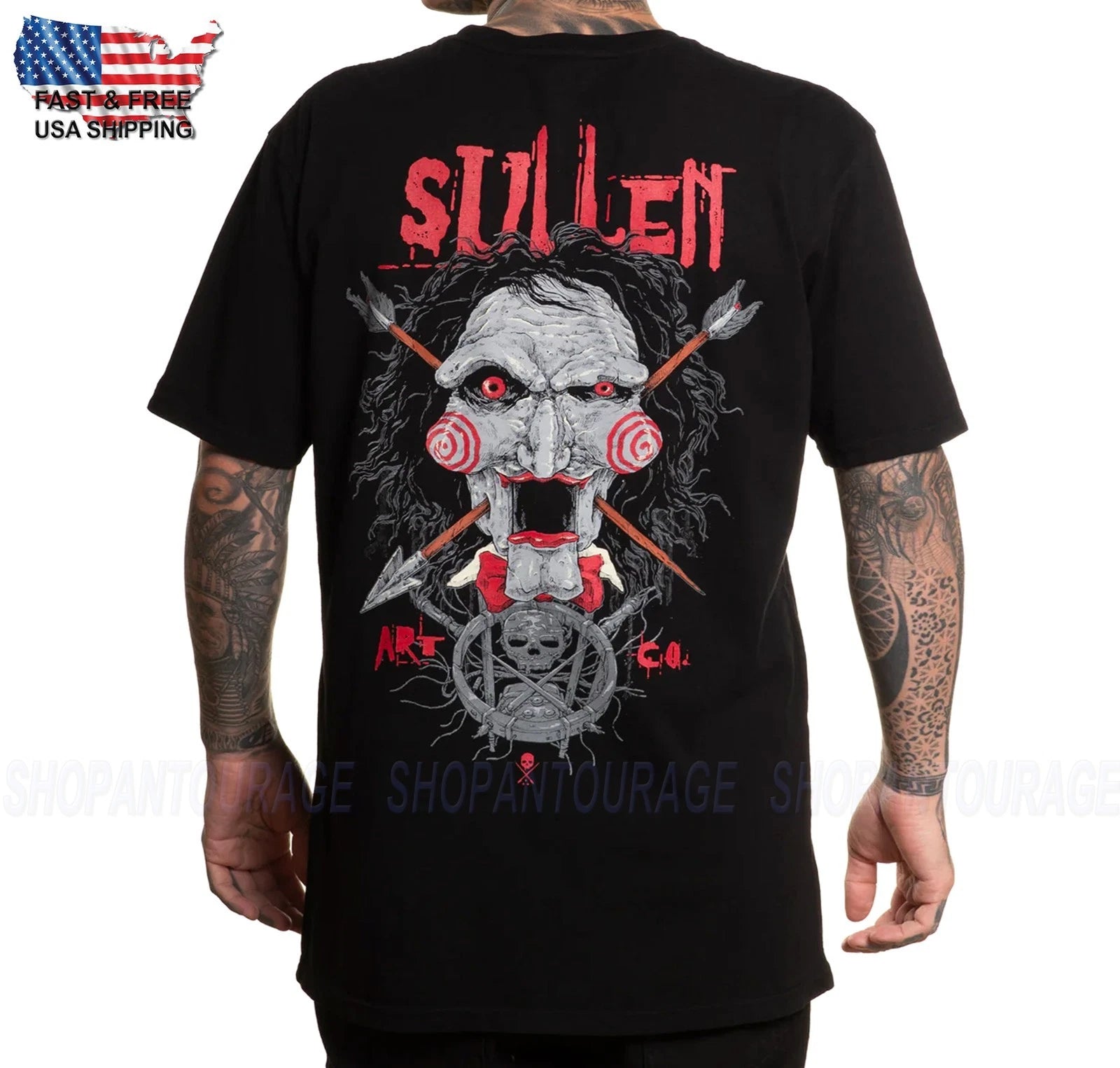 Sullen Art Collective Sawllen Premium Fit SCM7647 T-Shirt For Men