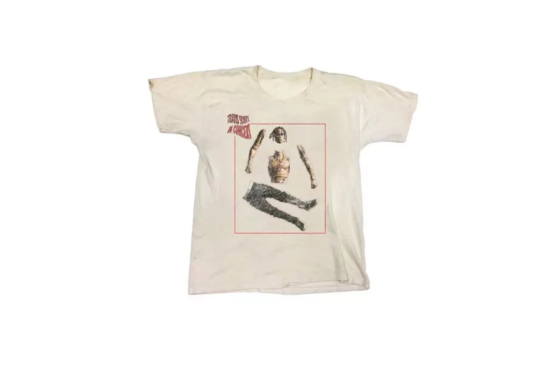Travis Scott Rodeo USA Tour '16 Doll  Tee (TSCJ-ST017) Men's Size S-2XL