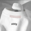 Ultra Heavyweight 600gsm Cotton T-Shirt Men's Premium Thick Plain Oversized Tee