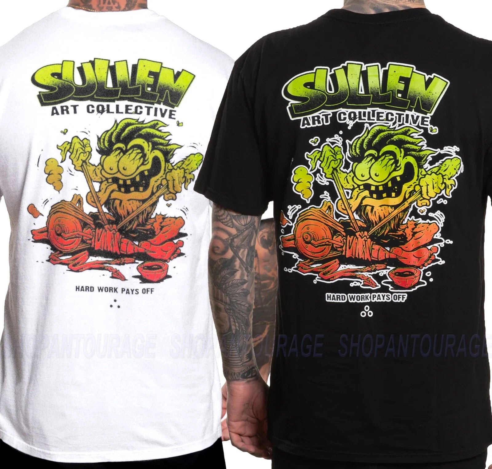 Sullen Weirdo Rotary Premium Fit SCM7322 Short Sleeve T-shirt For Men 2 Colors