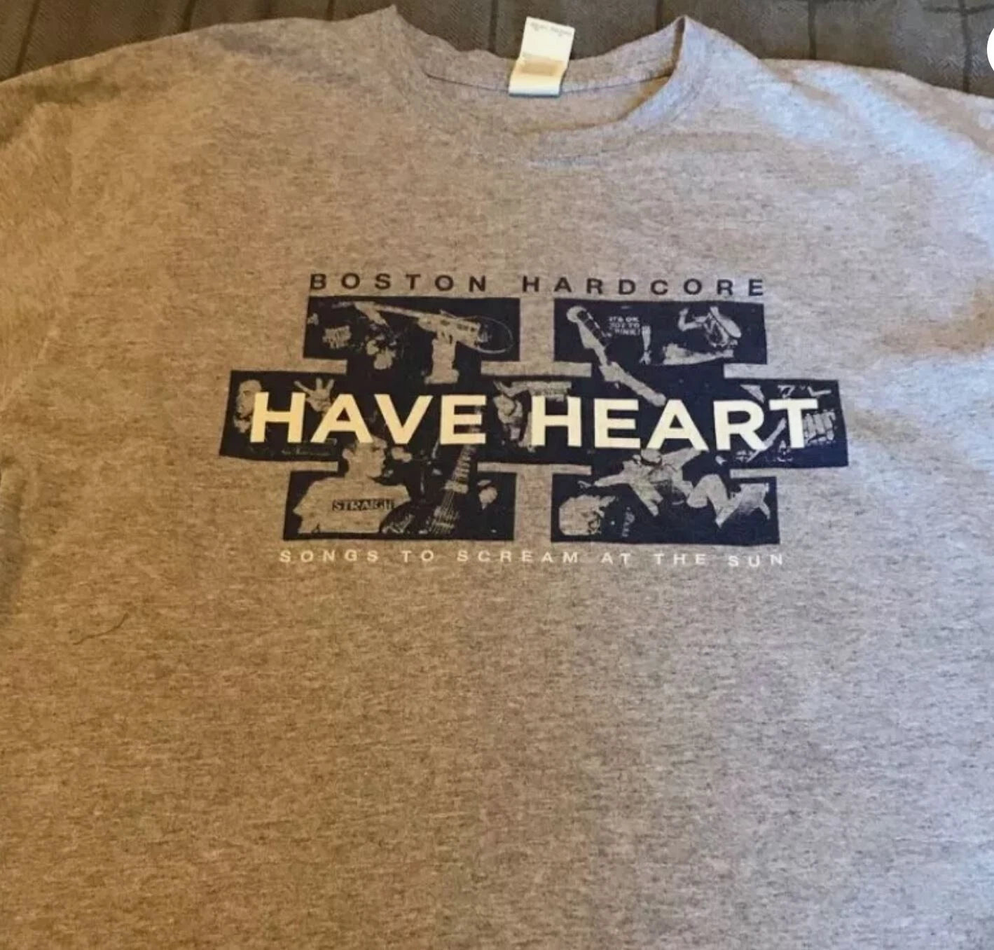 Have Heart T shirt, Boston hardcore, songs to scream the sun