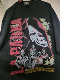 LA PARKA ON A SHAKA HEAVYWEIGHT GARMET DYED T SHIRT "MODERN"