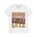 Laura Branigan Live! Album Unisex Jersey Short Sleeve V-Neck Tee
