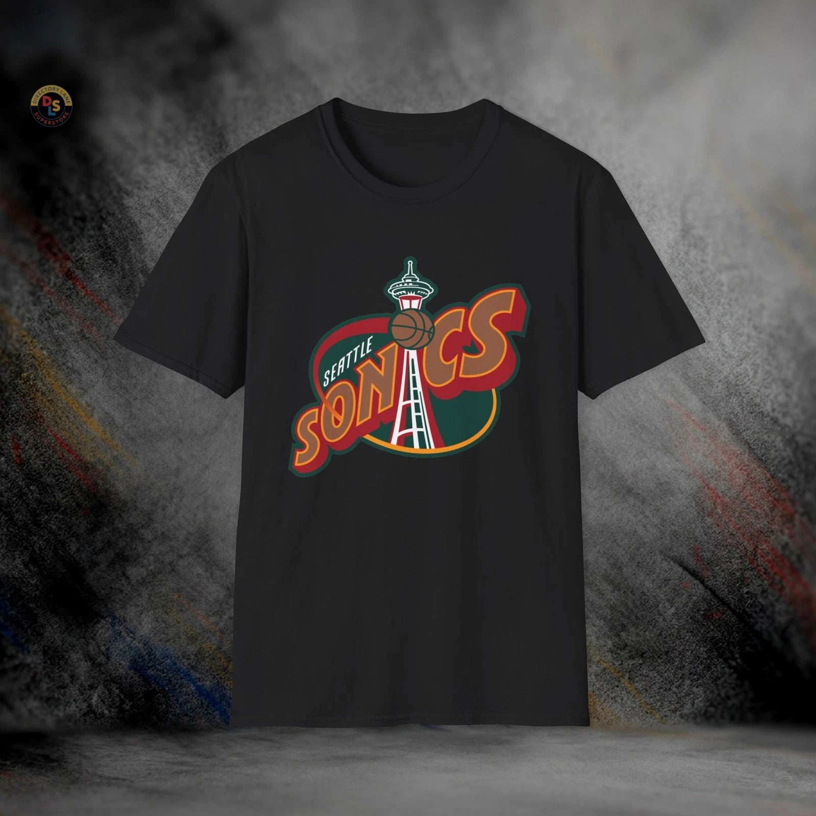 Seattle SuperSonics NBA Defunct Retro Basketball T-Shirt | Softstyle Tee