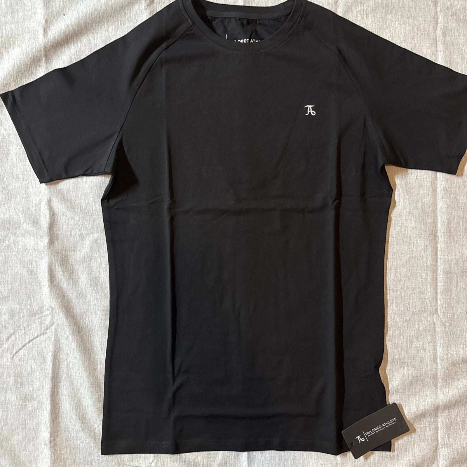Premium Athletic Fit T Shirt In Black Medium