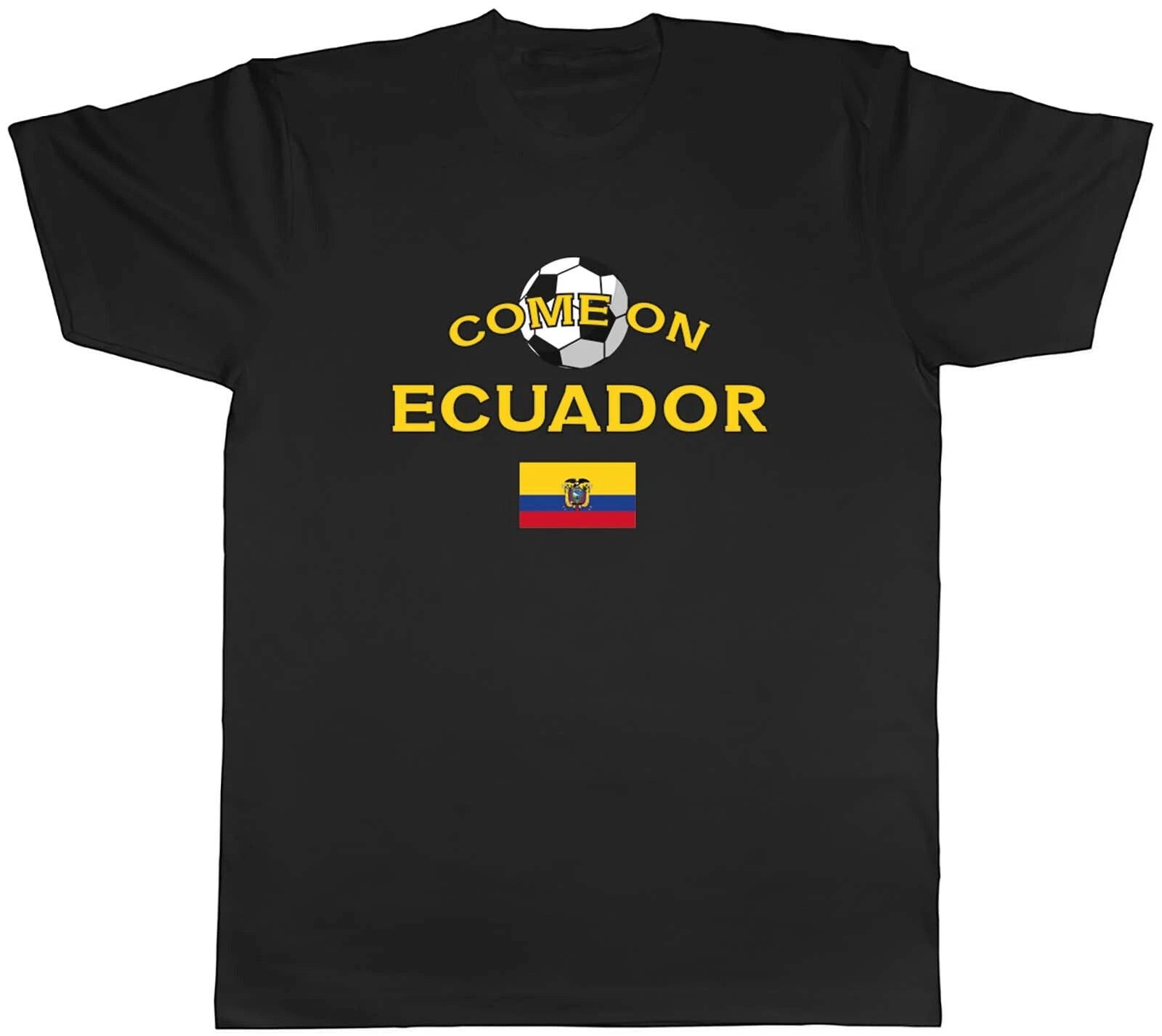 Mens T Shirt Ecuador Football Come On Sports Unisex Tee Gift