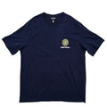 H&M Men's Navy Graphic Print T-Shirt XL Loose Fit Casual Crew Neck Cotton