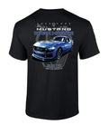 Trenz Shirt Company Men’s Graphic T-Shirt - 2025 Ford Mustang Dark Horse 500 HP