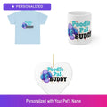 Custom Poodle Portrait Gift Set Shirt Mug Ornament Personalized Pet Name Bundle