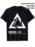 Techwear Ninja T Shirt Goth Streetwear Cyberpunk Graphic Casual Tee Top