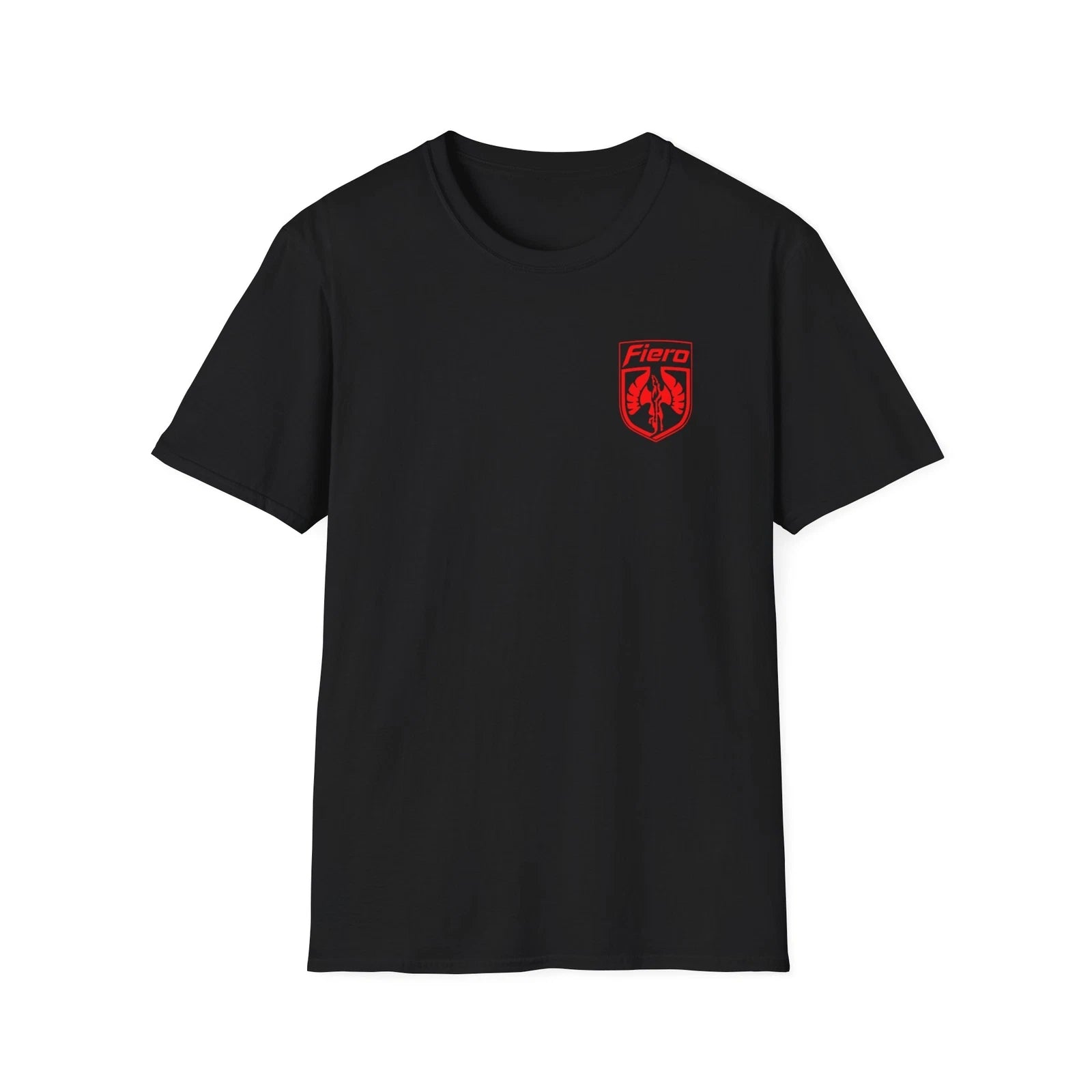 Pontiac Fiero Logo T-Shirt Gildan Soft Style Shirt Classic Auto Emblem Design