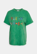 Vintage Supply NEW YORK GRAPHIC - Print T-shirt Green BNWT