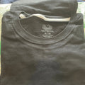 Fruit of the Loom Eversoft Black Crew Neck Tee XL Soft Cotton Streetwear