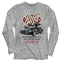 Back To The Future Movie Biff's Automotive Detailing Men's Long Sleeve T Shirt