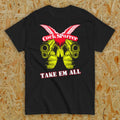 Cock Sparrer Take Em All T-Shirt, Punk Rock, Oi, Skin Head Band Tee, Alternative