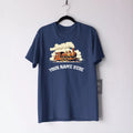 Personalised Custom Name Steam Train T-Shirt Vintage Locomotive Railway Gift