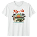 Florida THE SUNSHINE STATE Travel Mens T-Shirt Womens Tee Graphic Unisex Top