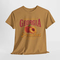 Peaches T-Shirt, Georgia Fruit Tee, Southern Cotton Shirt, Farm Fresh Unisex Top