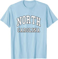 NORTH CAROLINA - Throwback Design - Classic T-Shirt