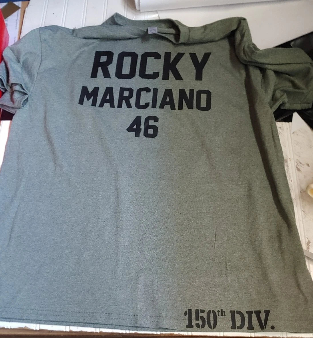 NEW rocky marciano tshirt 150th army boxing gym bar tee shirt division