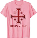 Catholic Knight Templar Crusader Cross T-Shirt