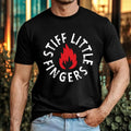 Stiff Little Fingers UK Tour Flame T-Shirt Music Fans Rock Band Concert Gift Top