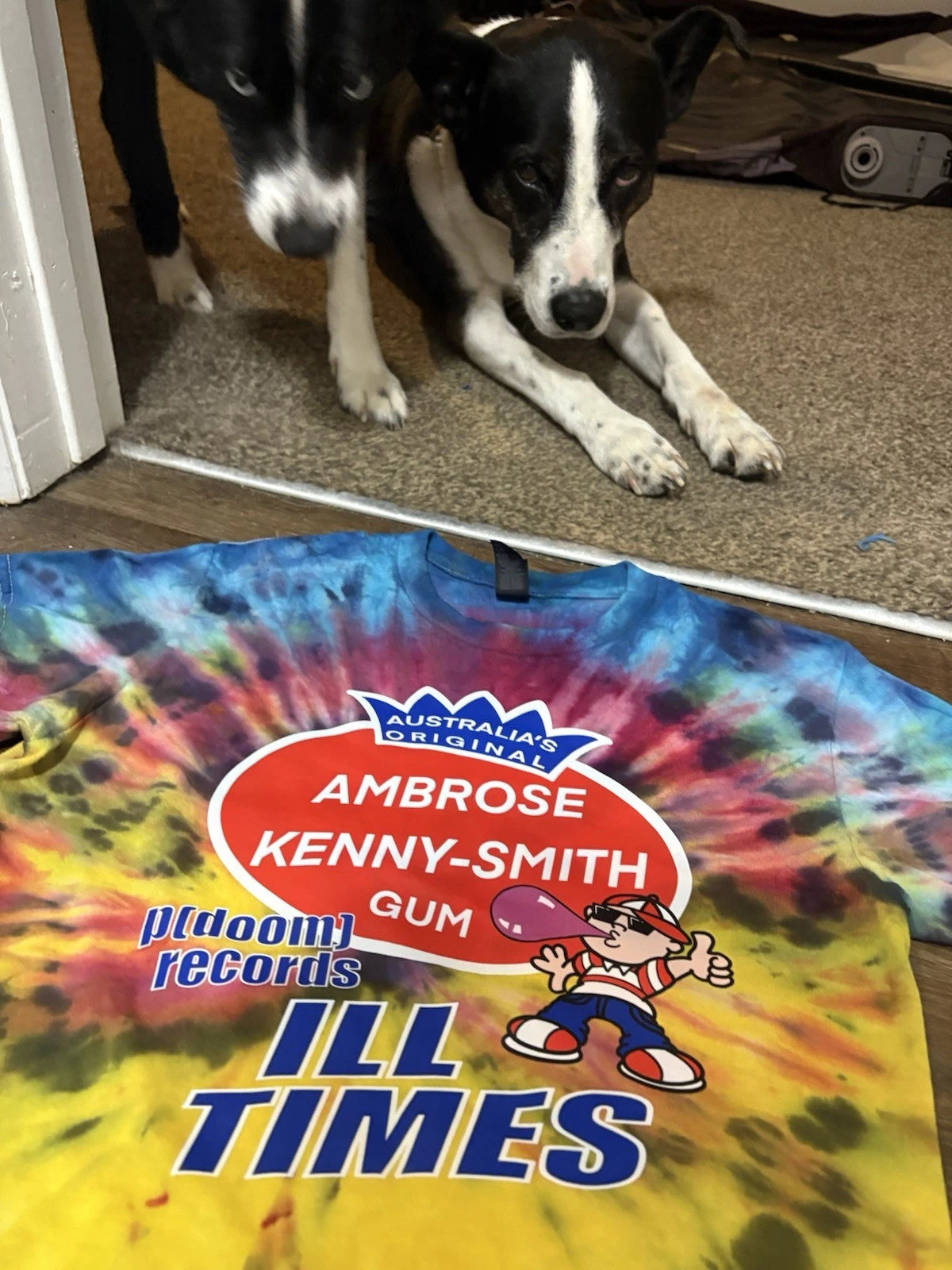 GUM & Ambrose Kenny-Smith ILL TIMES custom t-shirt, small