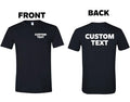 Custom T-Shirt, Personalized, Add Your Own Text, Softstyle