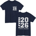 Class Of 2026 Custom Name T-Shirt | Leavers School Shirt Graduate Gift Tee Top